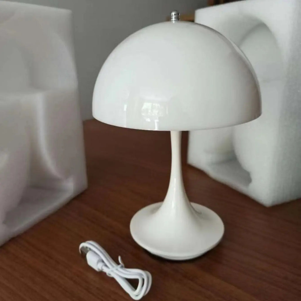 Lampe de table champignon chargement USB