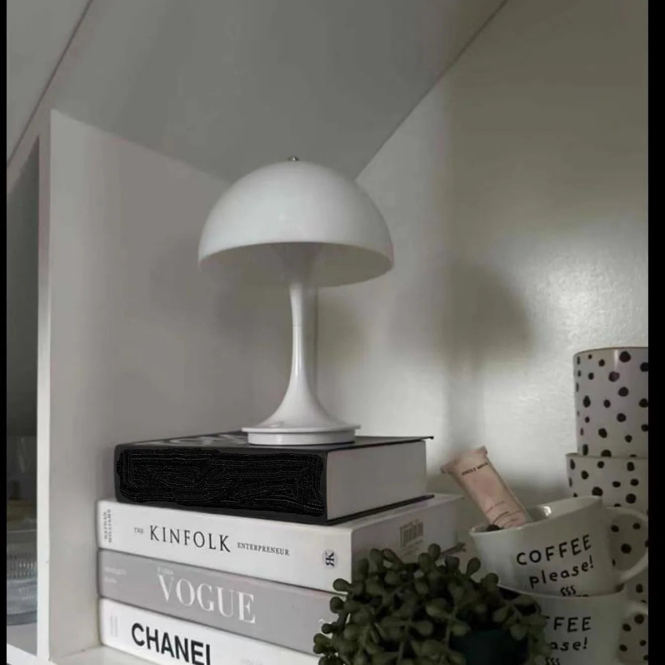 Lampe de table champignon chargement USB