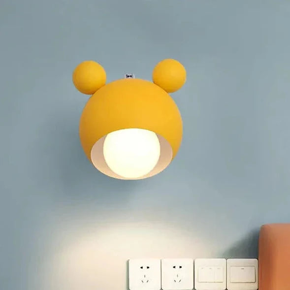Applique murale nordique Mickey pour chambre d'enfant
