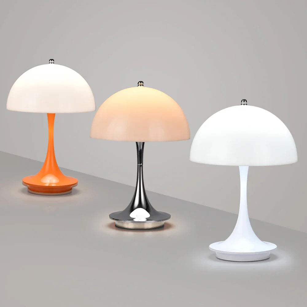 Lampe de table champignon chargement USB