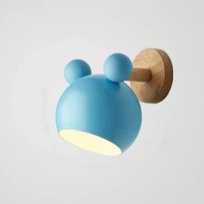 Applique murale nordique Mickey pour chambre d'enfant