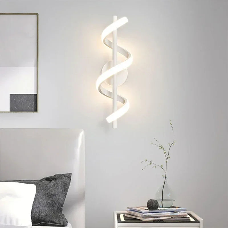 Applique murale chambre artistique en spirale Mon Luminaire™