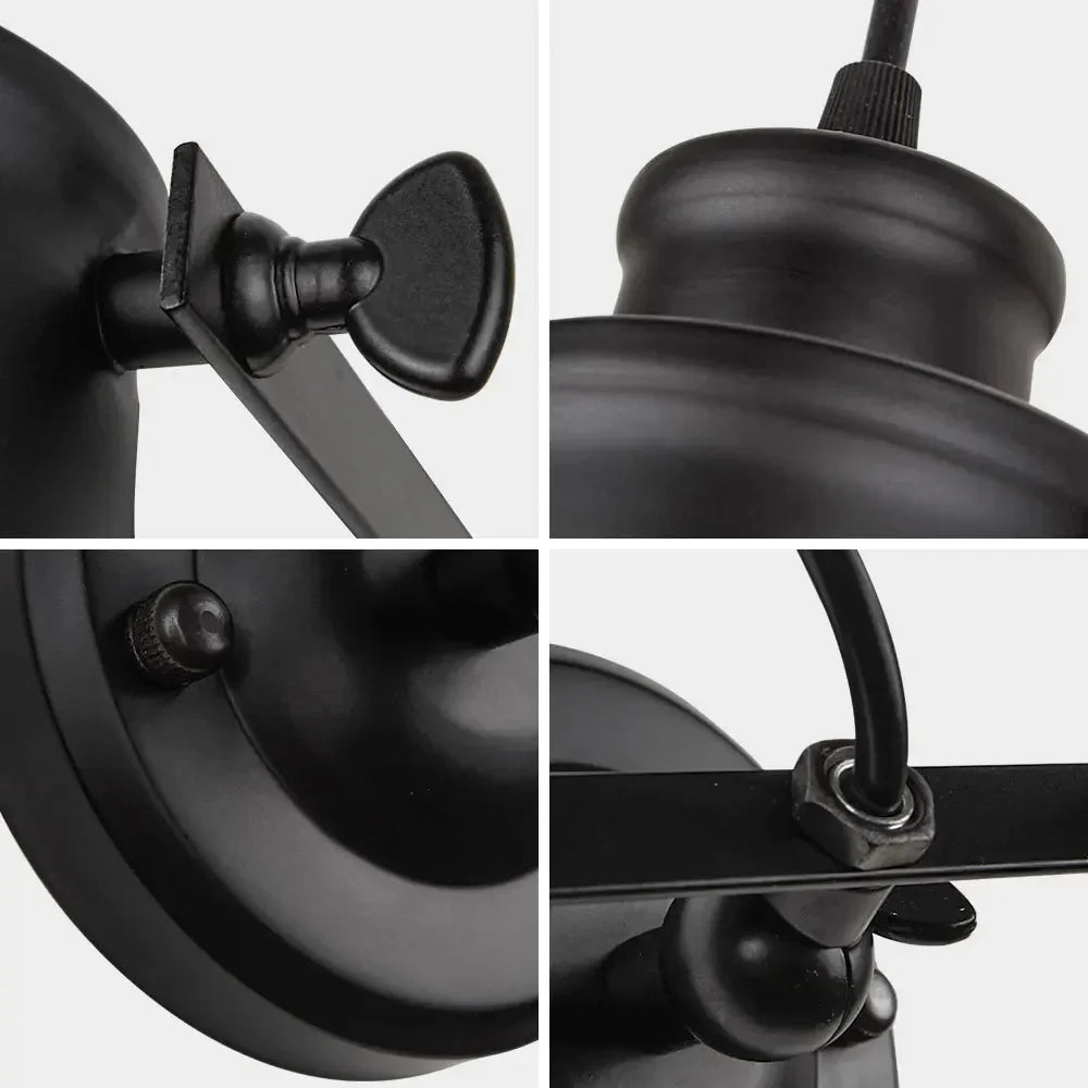 Applique murale chambre vintage noir Mon Luminaire™