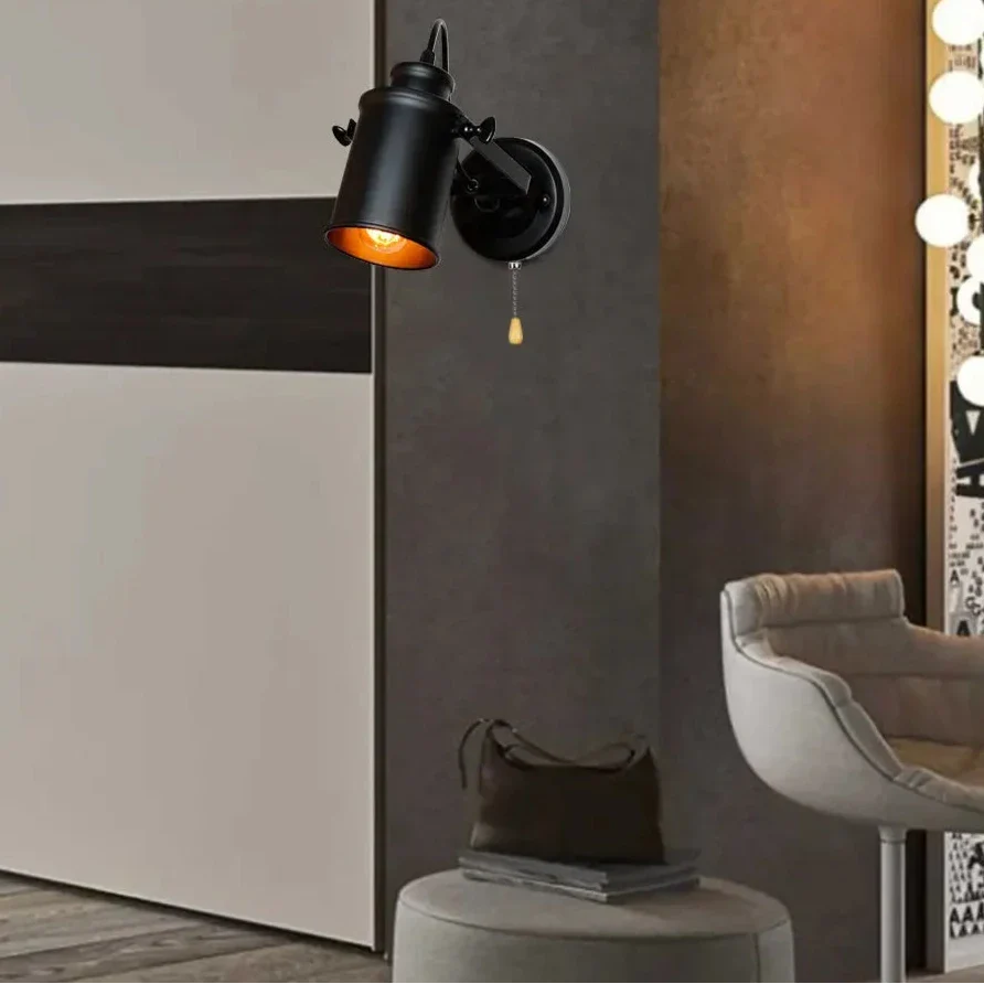 Applique murale chambre vintage noir Mon Luminaire™