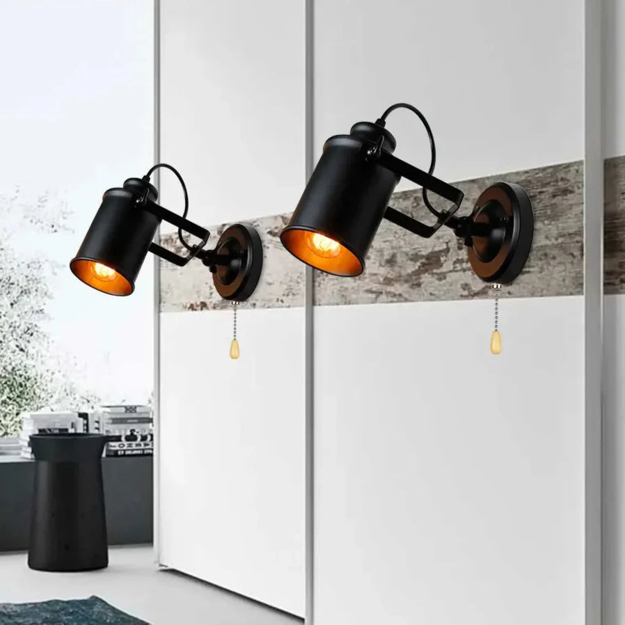 Applique murale chambre vintage noir Mon Luminaire™