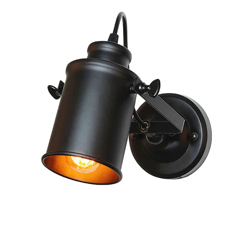 Applique murale chambre vintage noir Sans / 220V Mon Luminaire™