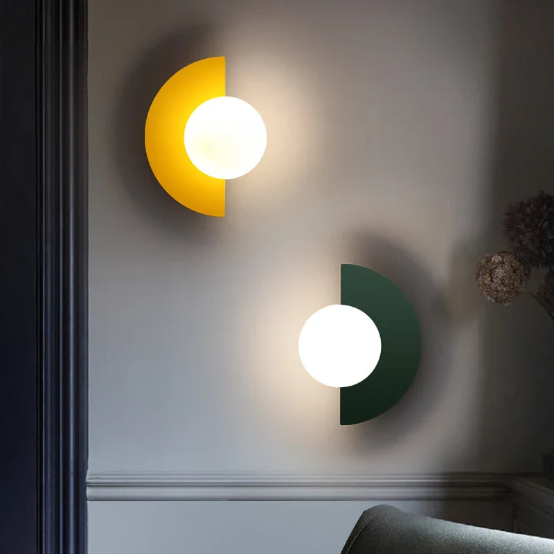 Applique murale demi-lune moderne Mon Luminaire™