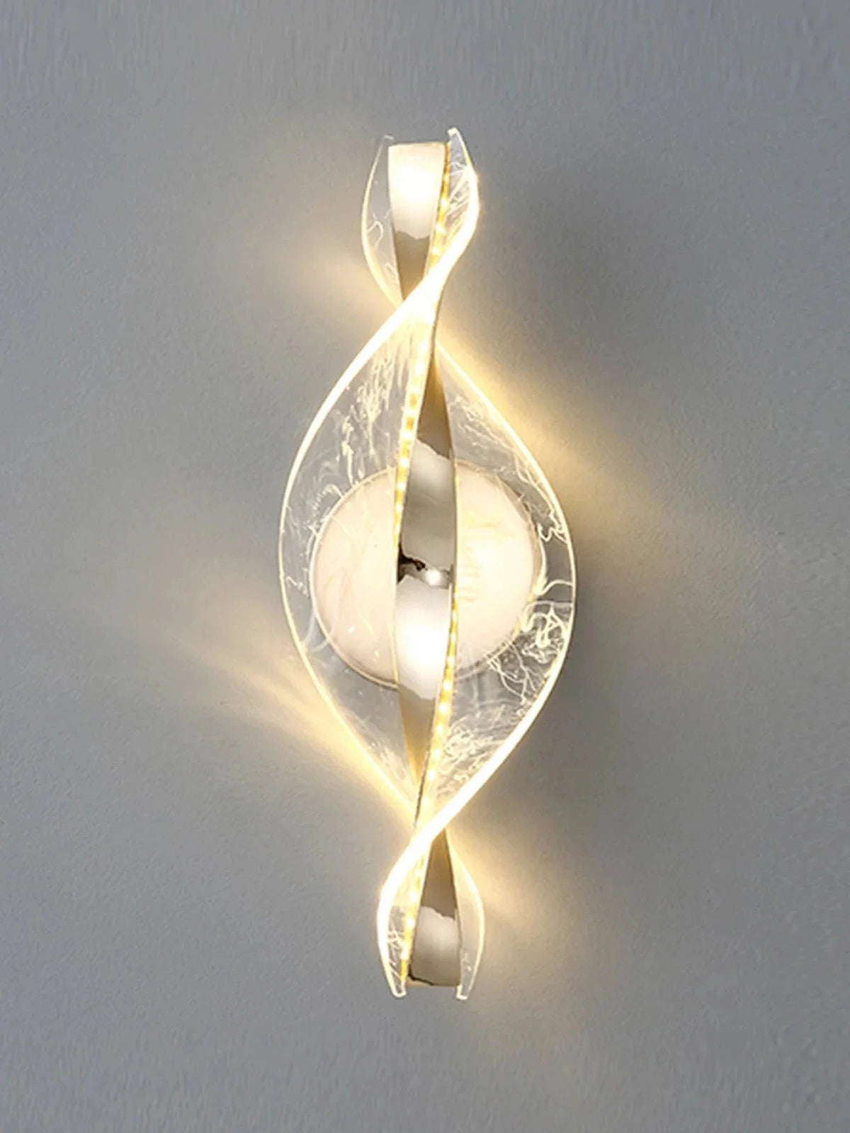 Applique murale design spirale Maison de la Lumière