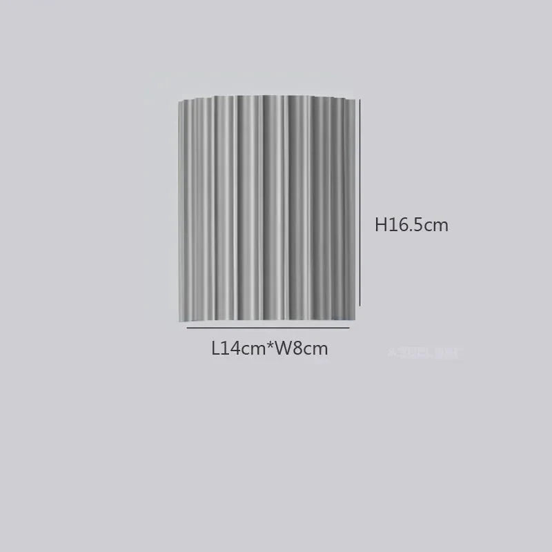 Applique murale en céramique pour chambre Gris / Froide Mon Luminaire™