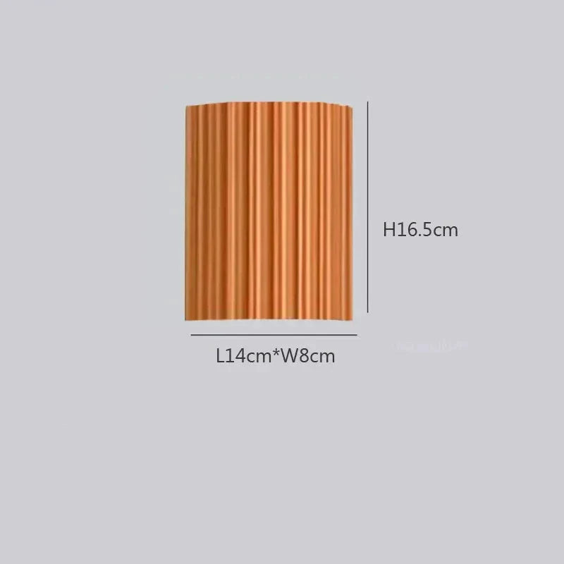 Applique murale en céramique pour chambre Orange / Froide Mon Luminaire™
