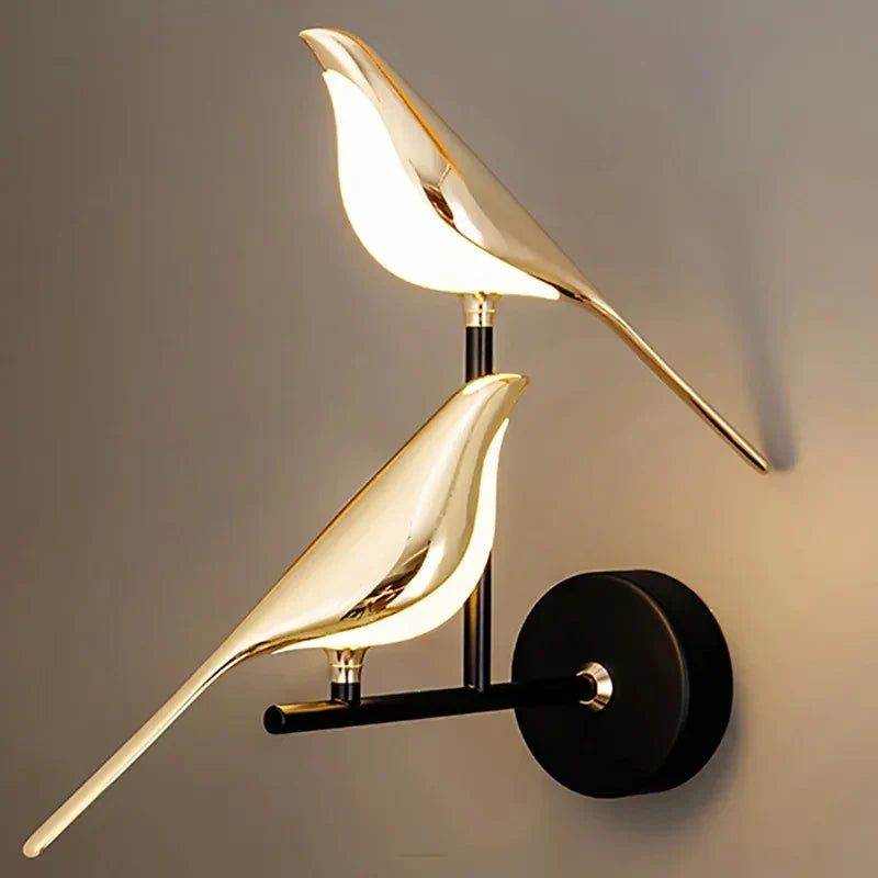 Applique murale en forme d’oiseau LED Maison de la Lumière