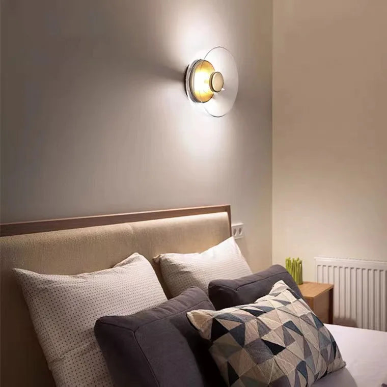 Applique murale en verre moderne forme circulaire Mon Luminaire™