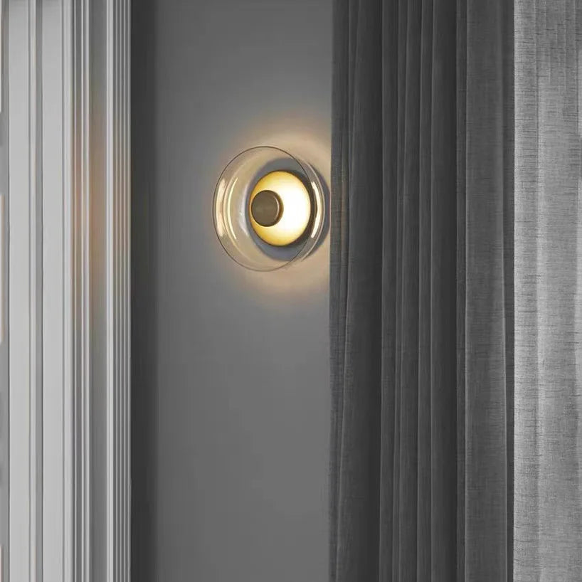 Applique murale en verre moderne forme circulaire Mon Luminaire™