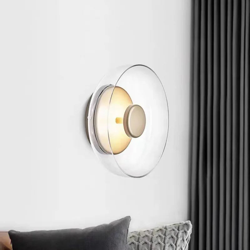 Applique murale en verre moderne forme circulaire Mon Luminaire™