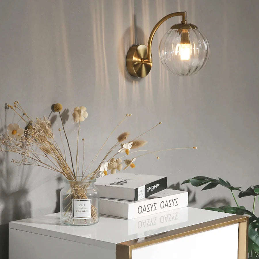 Applique murale en verre style nordique Mon Luminaire™