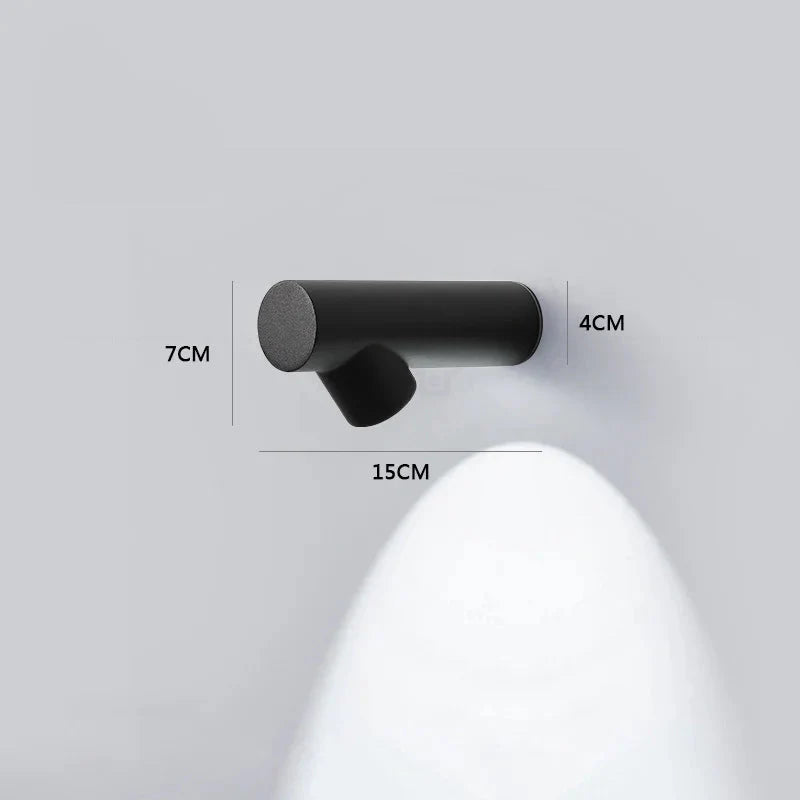 Applique murale LED étanche et moderne Noir / Blanc froid (6000K) Mon Luminaire™