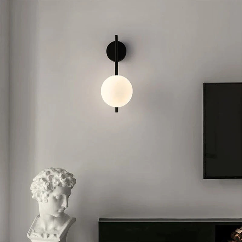 Applique murale minimaliste fine de salon Maison de la Lumière