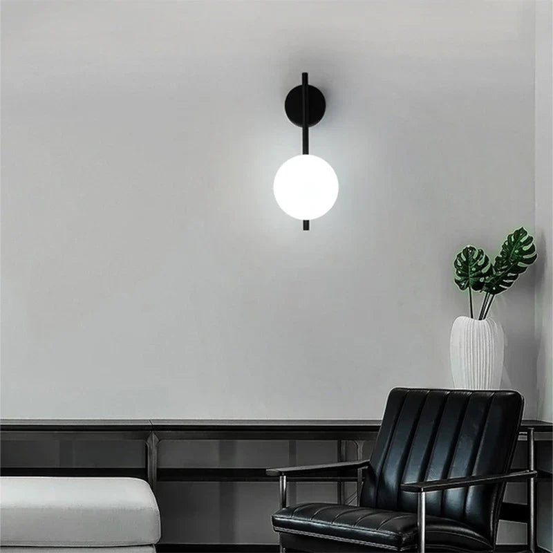 Applique murale minimaliste fine de salon Maison de la Lumière