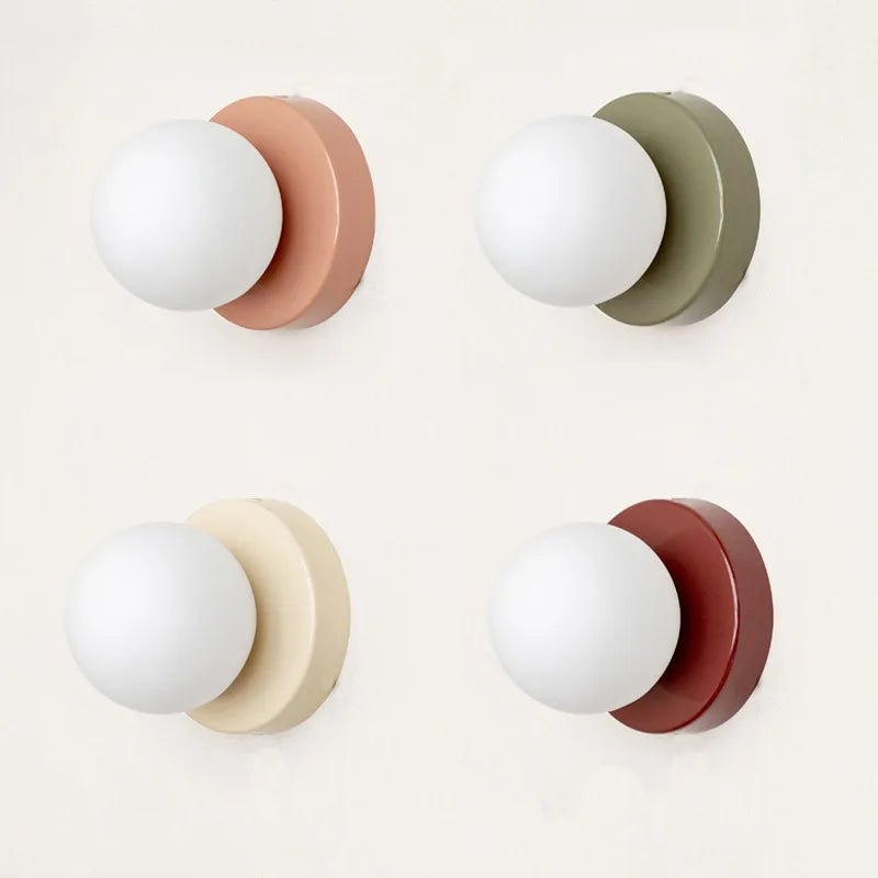 Applique murale minimaliste macaron Mon Luminaire™