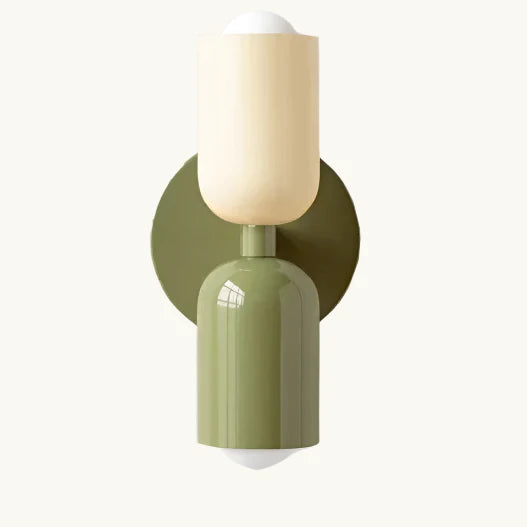 Applique murale scandinave à double tête Beige Mon Luminaire™