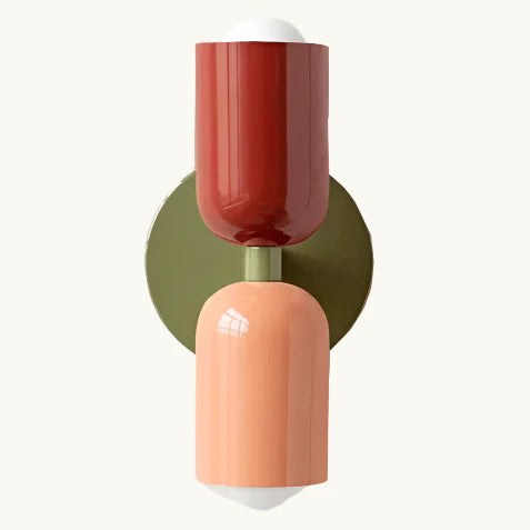 Applique murale scandinave à double tête Mon Luminaire™