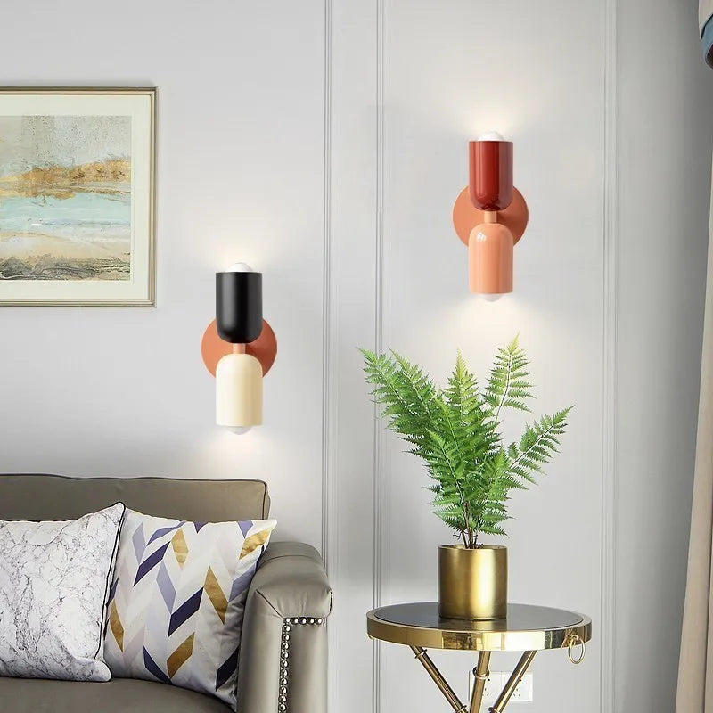 Applique murale scandinave à double tête Mon Luminaire™