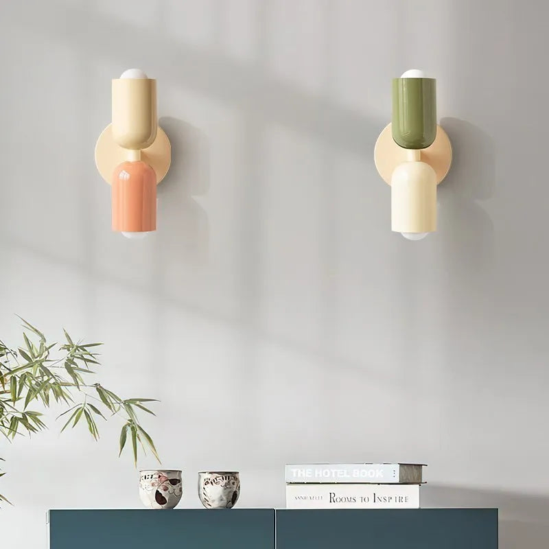 Applique murale scandinave à double tête Mon Luminaire™