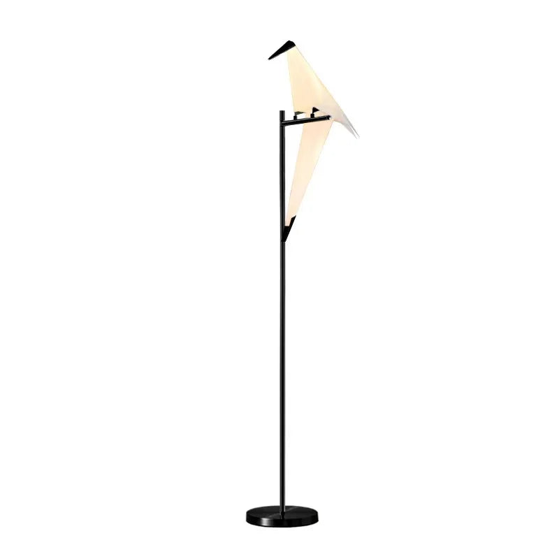Lampadaire design sculptural oiseaux Maison de la Lumière