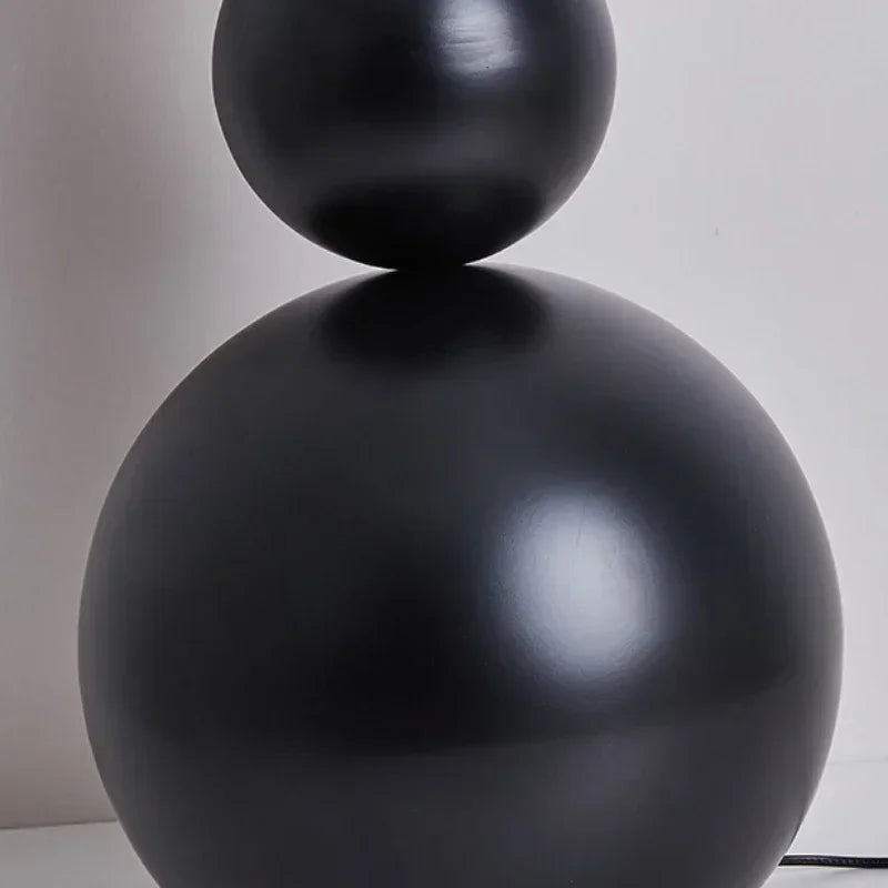 Lampadaire salon design globes empilés Maison de la Lumière