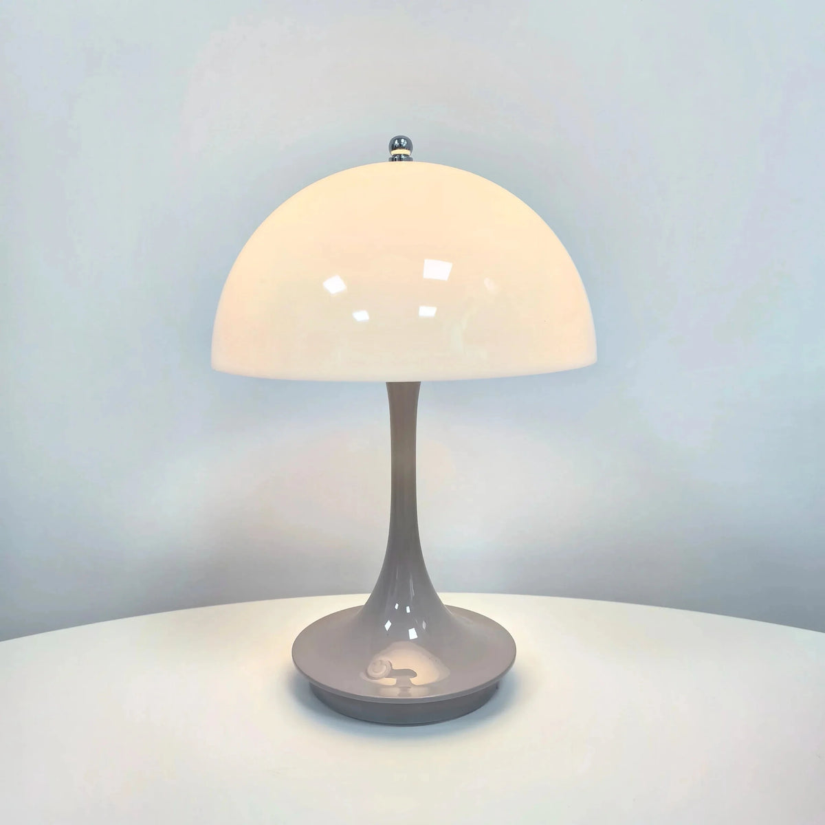 Lampe de chevet champignon LED Gris Maison de la Lumière