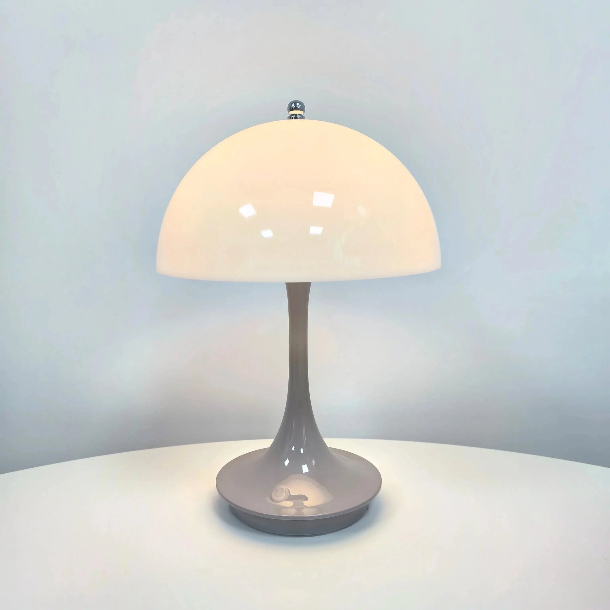 Lampe de chevet champignon LED Gris Maison de la Lumière