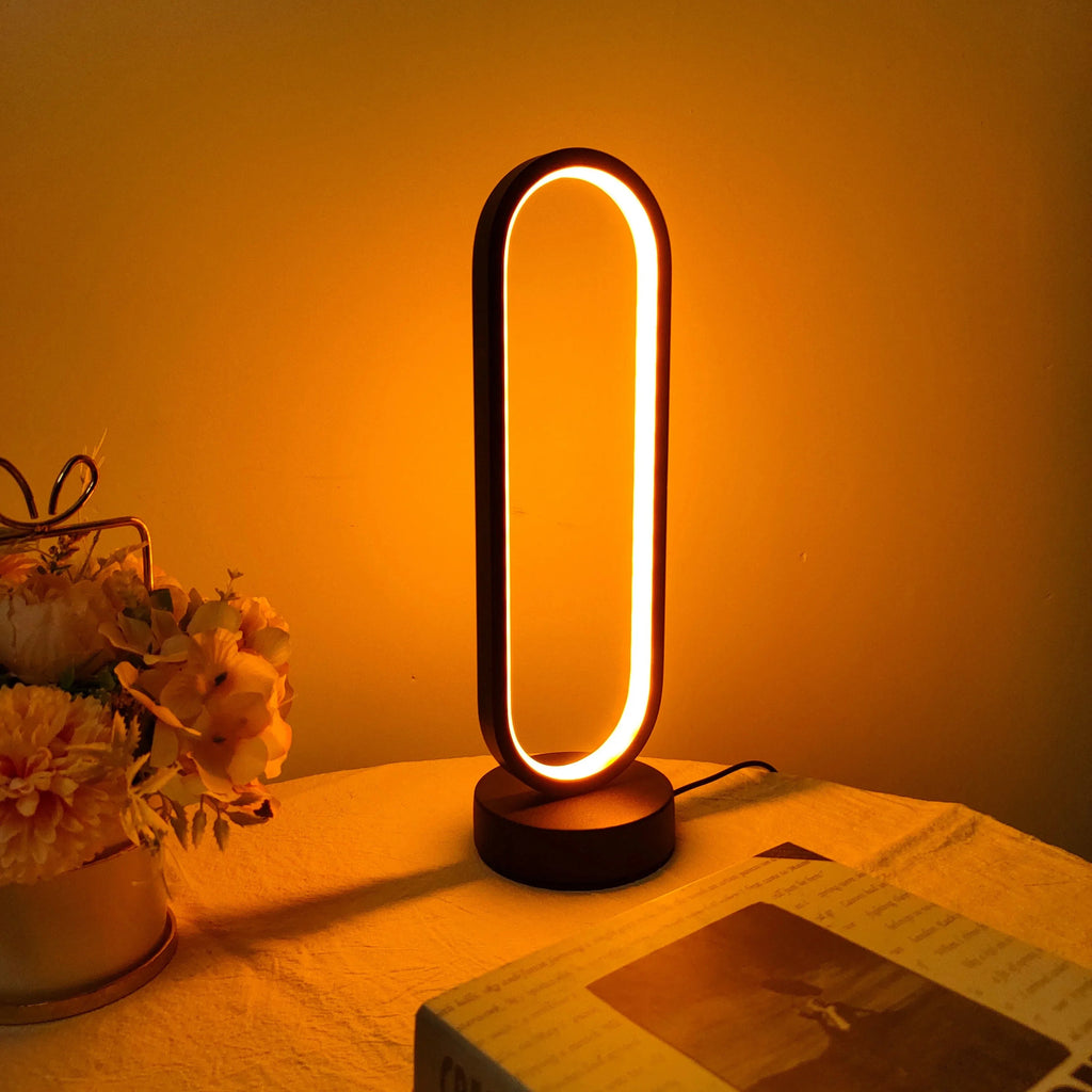 Lampe de chevet LED moderne ovale Mon Luminaire™