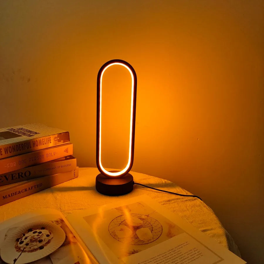 Lampe de chevet LED moderne ovale Mon Luminaire™