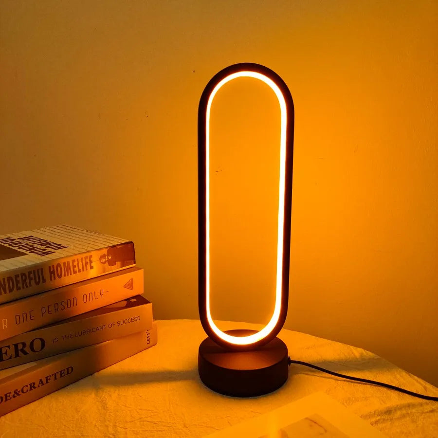 Lampe de chevet LED moderne ovale Mon Luminaire™
