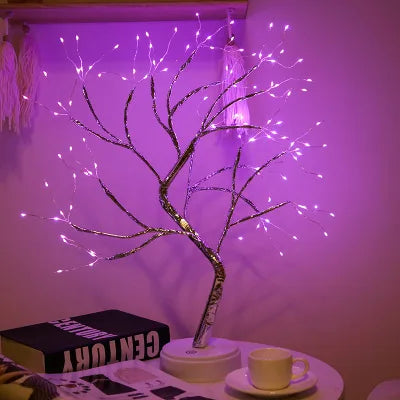 Lampe de table arbre LED moderne Rose Mon Luminaire™