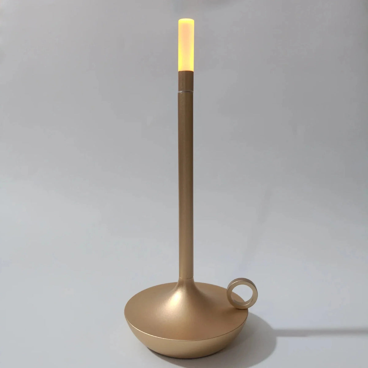 Lampe de table LED candle design dorée Mon Luminaire™