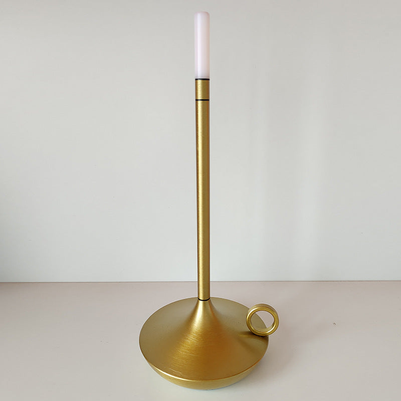 Lampe de table LED candle design dorée Mon Luminaire™