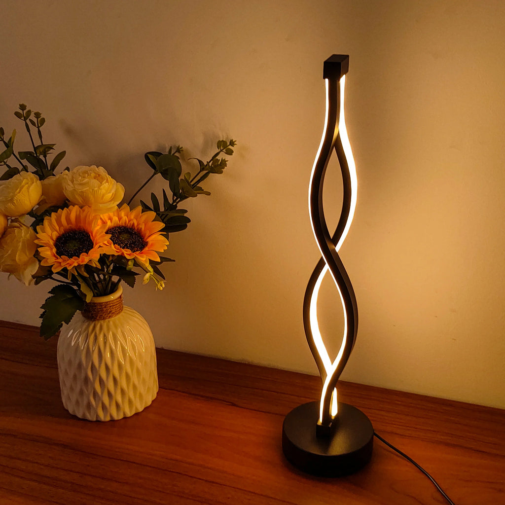 Lampe de table LED design croisée Mon Luminaire™