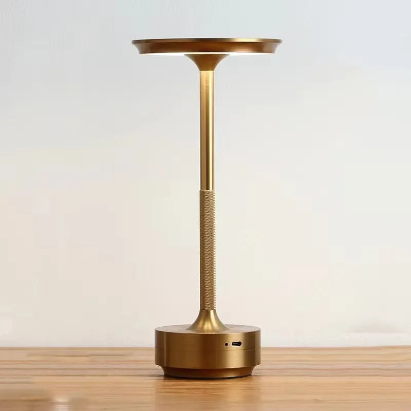 Lampe de table tactile épurée LED Doré Maison de la Lumière