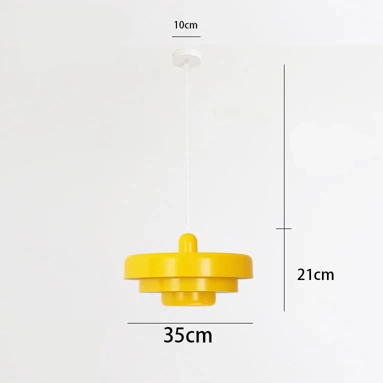 Luminaire LED plafonnier rétro médiéval Jaune Maison de la Lumière