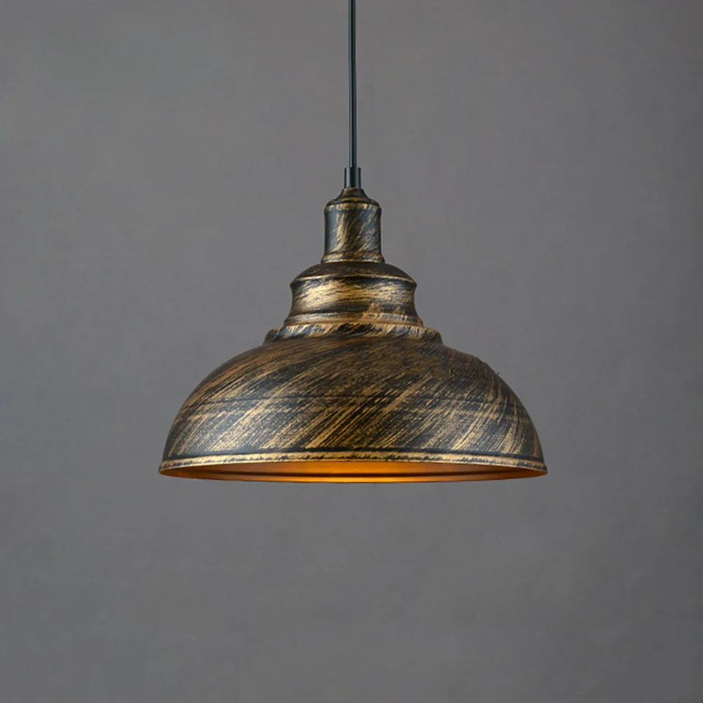 Luminaire plafonnier industriel en aluminum Rouille Mon Luminaire™