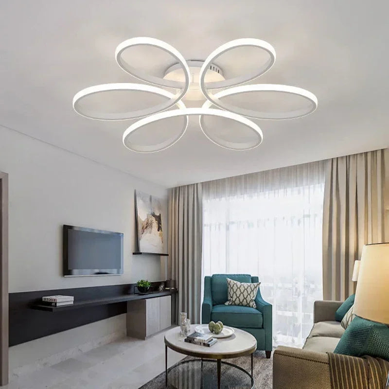 Luminaire plafonnier moderne et design en boucle Mon Luminaire™