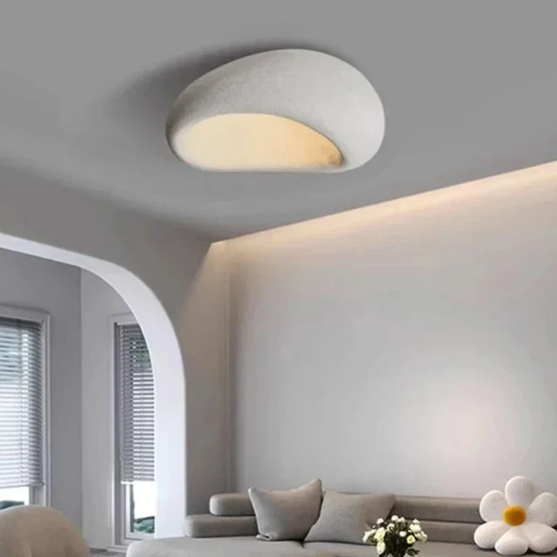Luminaire plafonnier salon wabi sabi design Mon Luminaire™