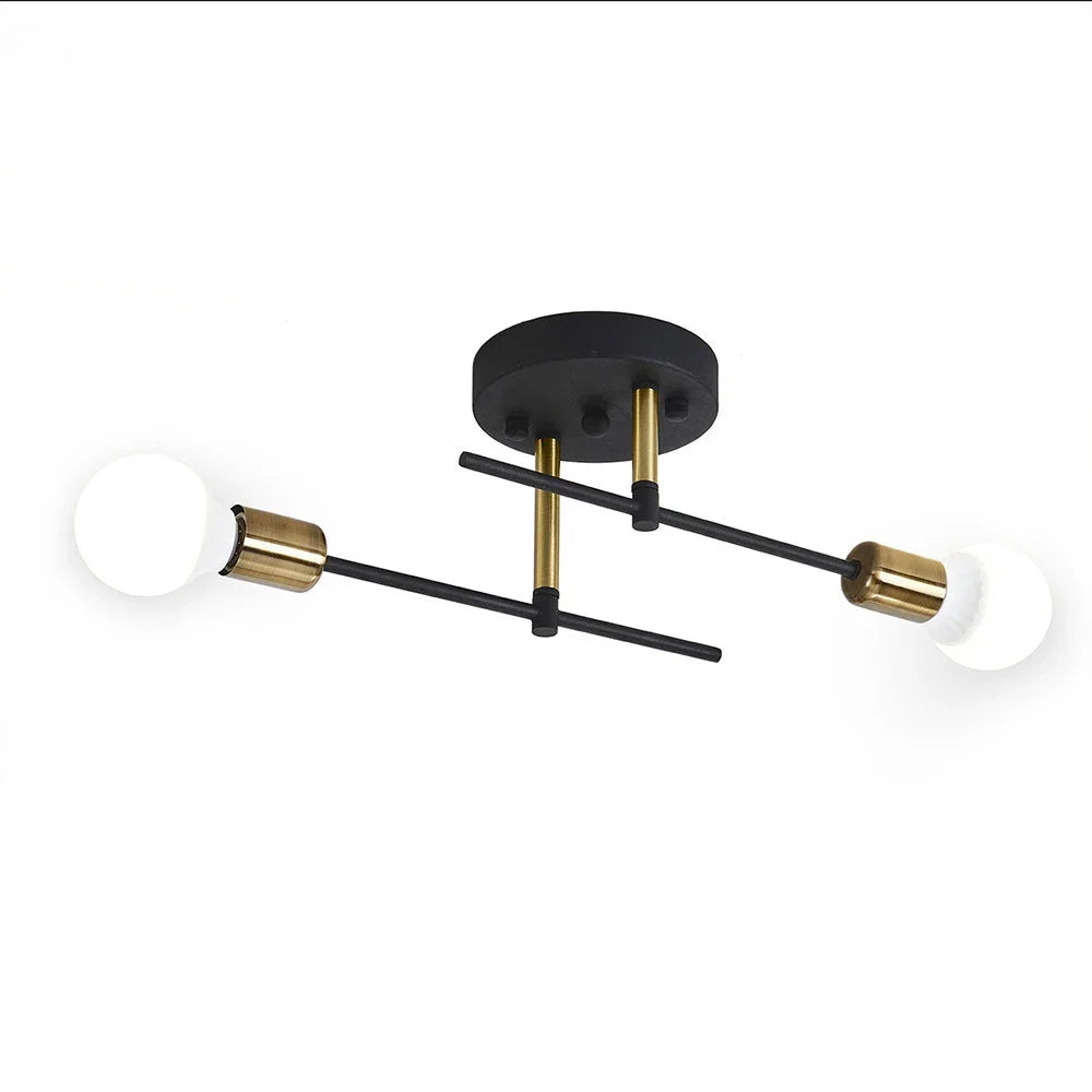 Luminaire plafonnier vintage double salon Mon Luminaire™