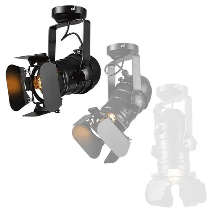 Luminaire plafonnier vintage LED noir Mon Luminaire™
