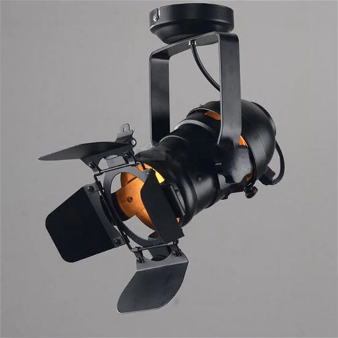 Luminaire plafonnier vintage LED noir Mon Luminaire™