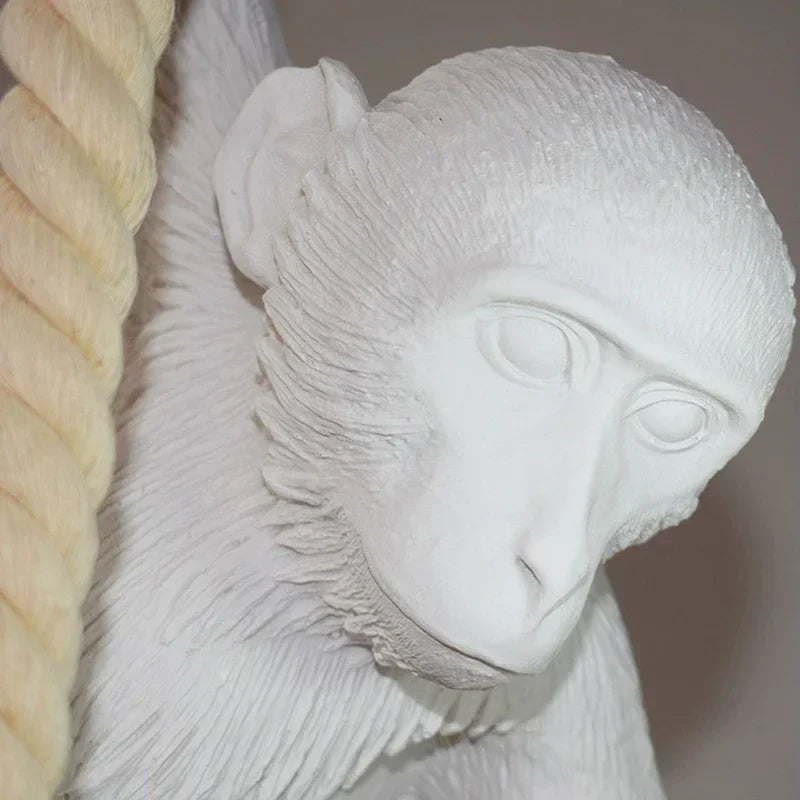 Suspension artistique moderne singe Mon Luminaire™