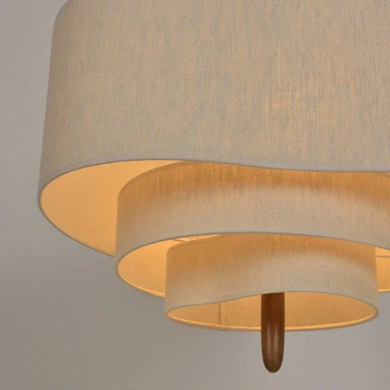 Suspension design luminaire en tissu Wabi-sabi Maison de la Lumière