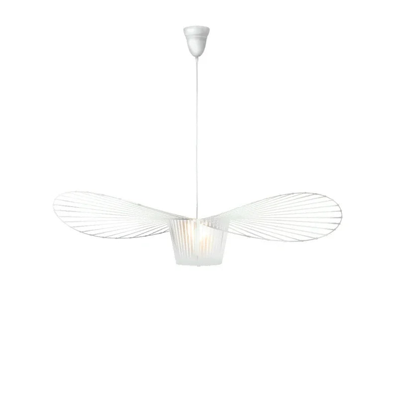 Suspension design moderne abstraite blanche D60cm / Blanc chaud (3000K) Mon Luminaire™