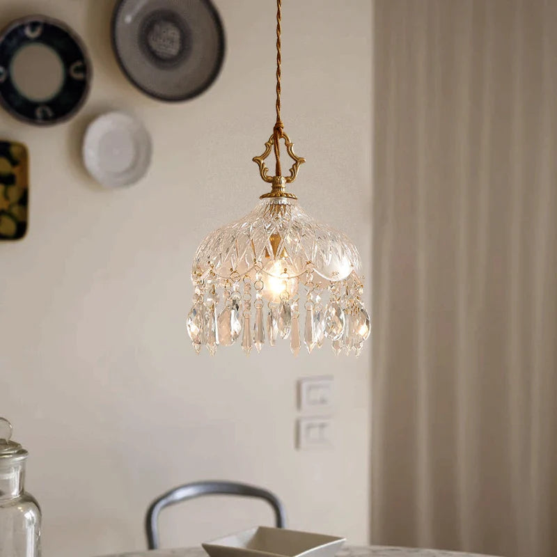 Suspension en verre luxueuse de salon Mon Luminaire™